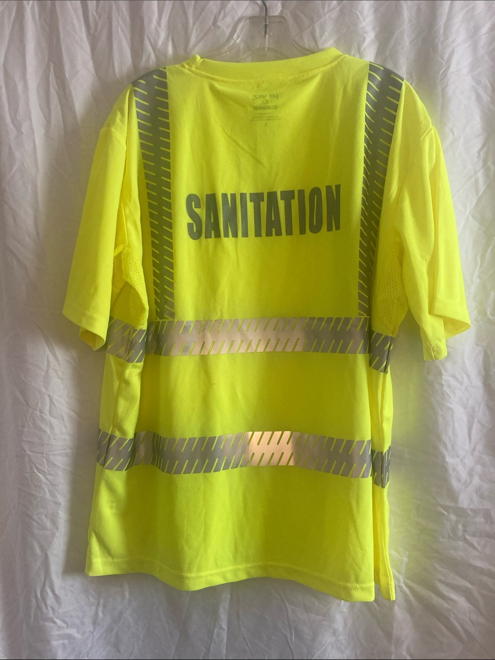 3 new with tags High-Visibility Neon Safety Tees with Reflective Stripes